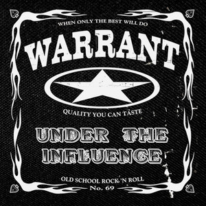 Warrant - Under the Influence 4x4" Color Patch