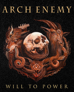 Arch Enemy - Will to Power 4x4" Color Patch