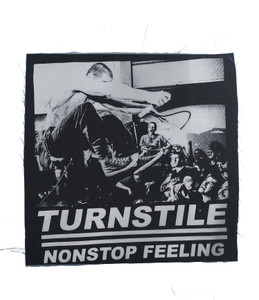Turnstile - Nonstop Feeling Test Print Backpatch