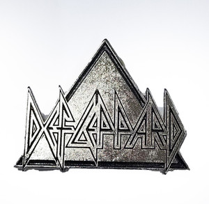 Def Leppard - Pyramid 2" Metal Badge Pin