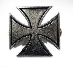 Iron Cross 1.5" Metal Badge Pin