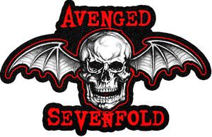 Avenged Sevenfold - Logo 10.7x7" Printed Backpatch