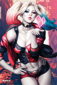 Batman - Harley Quinn's Kiss 24x36" Poster