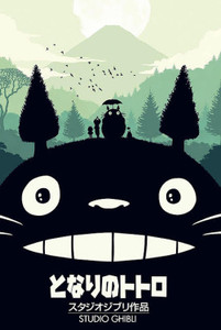 My Neighbor Totoro - Shadow 24x36" Poster