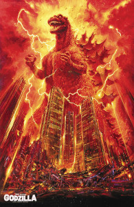 Godzilla - Red 11x17" Poster