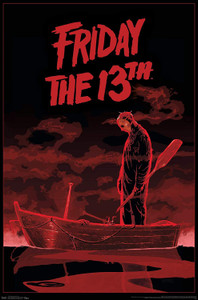 Friday the 13th - Boat 24x36" Poster