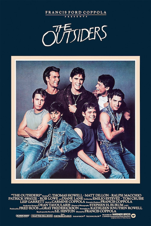 「THEOUTSIDERS」ポスター Amazon.co.jp: The Outsiders 映画ポスター アウトサイダー 印刷