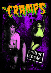The Cramps - The Smell of Female 10.5x15" Printed Backpatch