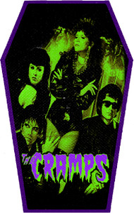 The Cramps - Rockin' Bones 10.5x16" Printed Backpatch