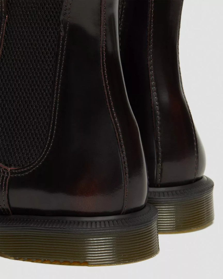 靴 Dr. Martens Polley / FLORA ARCADIA 23.5 Flora Arcadia Chelsea Boots in Cherry Red Arcadia | Dr. Martens