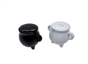 Ceramic Cauldron Salt & Pepper Shaker