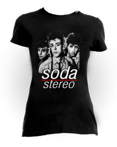 Soda Stereo - Band Girls T-Shirt