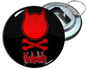 Murderdolls - Logo 2.25" Metal Bottle Opener Keychain