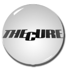 The Cure - Early Logo 1.5" Pin