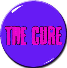 The Cure - Heart 1.5" Pin