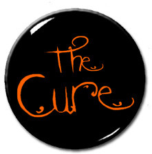 The Cure - Kiss 1.5" Pin