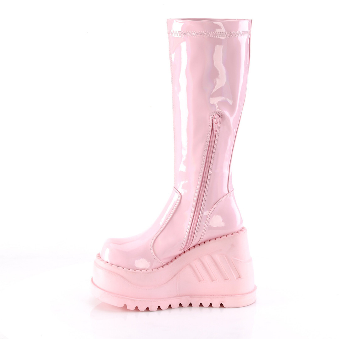 国内未入荷 LE LOSANGE - Mohawk Big Pink Boots y2k DEMONIA 