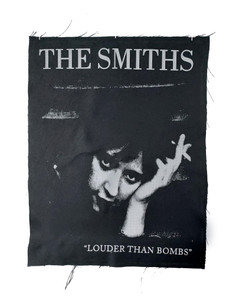 The Smiths - Louder Than Bombs B&W Test Print Backpatch
