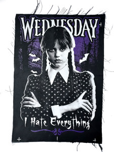 Wednesday - I Hate Everything Test Print Backpatch