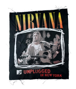 Nirvana - Unplugged Test Print Backpatch