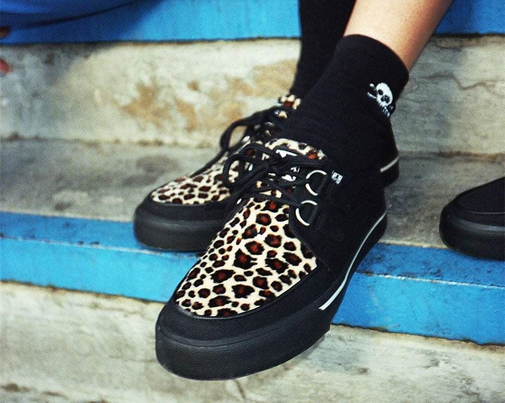 A9181 Black & Leopard Vegan VLK Sneaker - Nuclear Waste