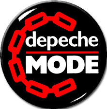Depeche Mode - Master and Servant 1.5" Pin