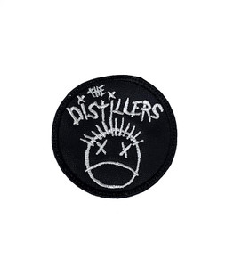 The Distillers - White Logo 3" Embroidered Patch