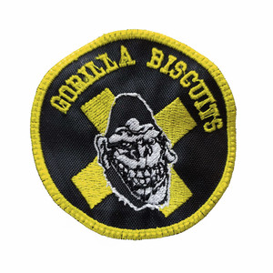 Gorilla Biscuits Yellow 3" Embroidered Patch