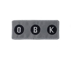 OBK - Logo 4x2" Embroidered Patch