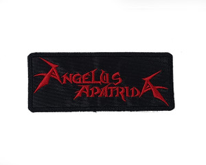 Angelus Apartida - Red Logo 5x2" Embroidered Patch