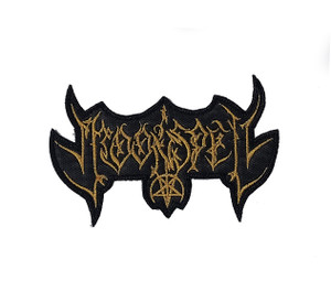 Moonspell - Gold Logo 5x2.5" Embroidered Patch