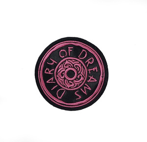 Diary of Dreams - Pink Logo 3x3" Embroidered Patch