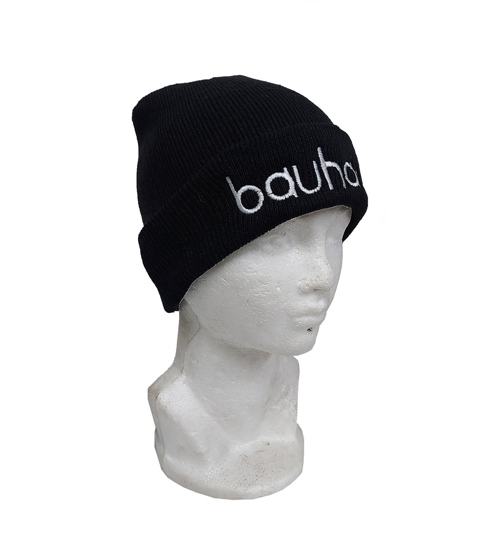 Bauhaus - Logo Embroidered Knit Beanie - Nuclear Waste