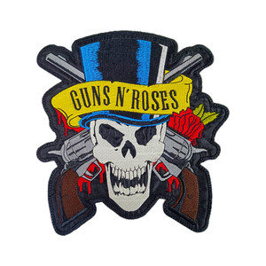 Guns N Roses - Slash Skull 10" Embroidered Backpatch