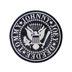Ramones - Coat of Arms 10" Embroidered Backpatch
