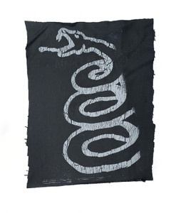 Metal - Black Album Snake Test Print Backpatch