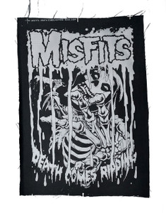 Misfits - Death Comes Ripping Test Print Backpatch