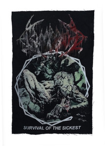 Bloodbath - Survival of the Sickest Test Print Backpatch