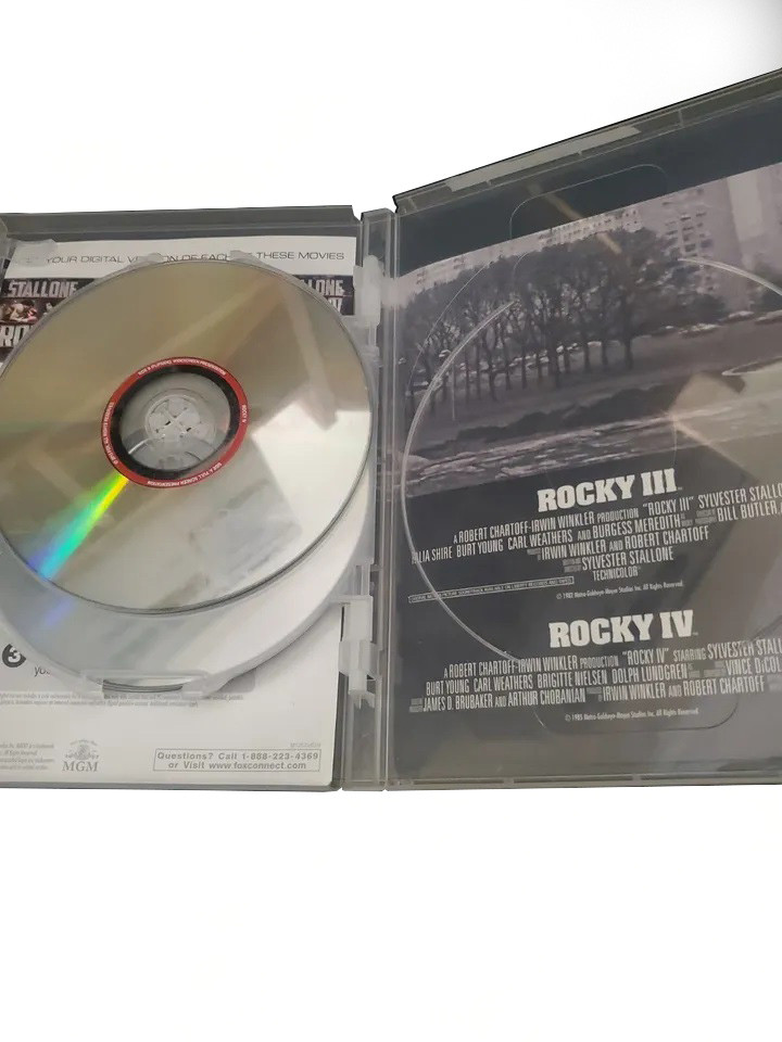 Rocky 4-Film Collection 4 Disc DVD - Used