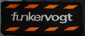 Funker Vogt Logo 4x2" Embroidered Patch