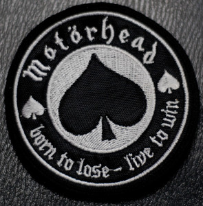 Motorhead Born to Lose 4x4" Embroidered Patch
