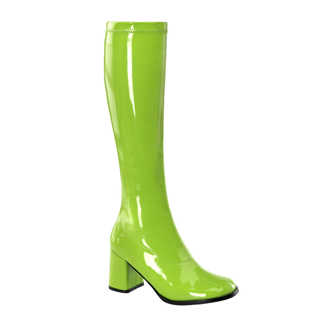 Stretch Patent Gogo Boot