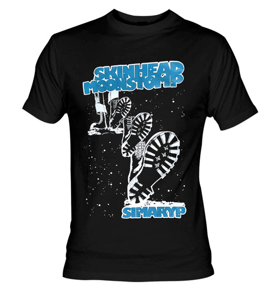 Moonstomp Maglietta Uomo Skinhead Oi! Punk – 100% Cotone – Stampa Digitale Professionale – Taglie S-XXXL