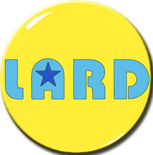 Lard - Logo 1" Pin