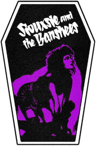 Siouxsie and the Banshees 10.5x16" Sublimated Coffin Backpatch