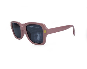 Pink 70s Style Square Sunglasses