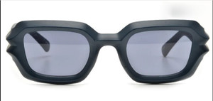 Steel Blue Stark Chunky Square Sunglasses