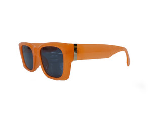 Orange Tessa Wellington Style Sunglasses