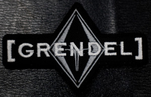 Grendel Logo 4x2.5" Embroidered Patch