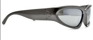 Black Millenium Revo Oval Sunglasses